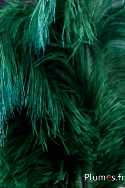 Autruche - 30-40 cm - vert sapin